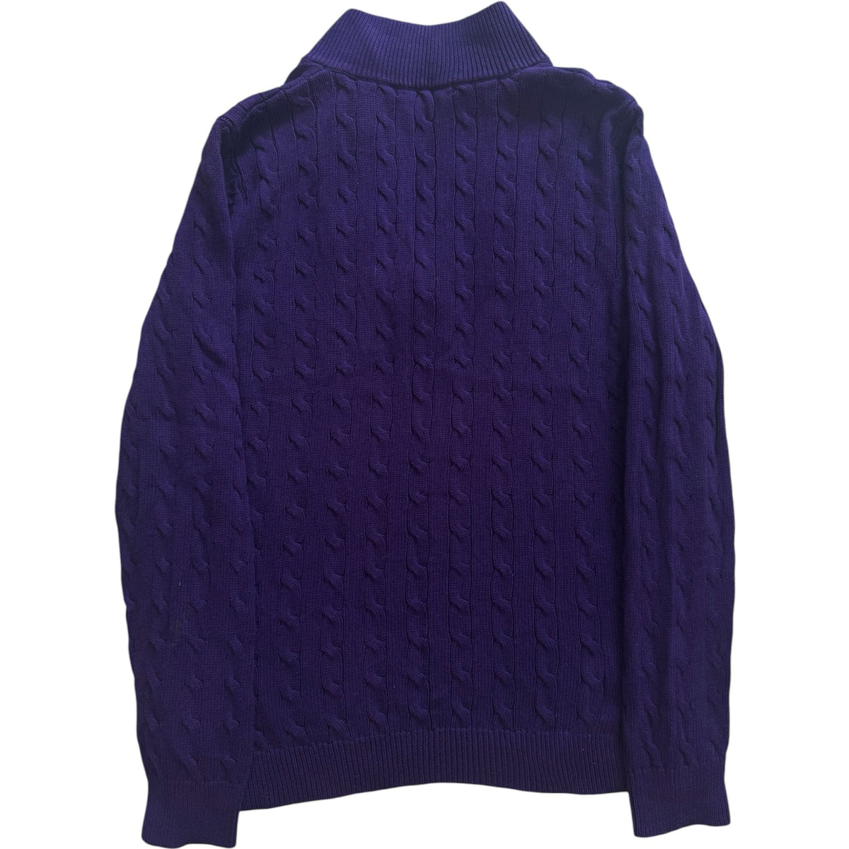 Woman's Extra large Ralph Lauren Purple Cable Knit