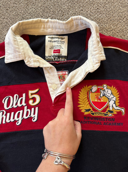 Small Kevingston Navy Spain Rugby Shirt