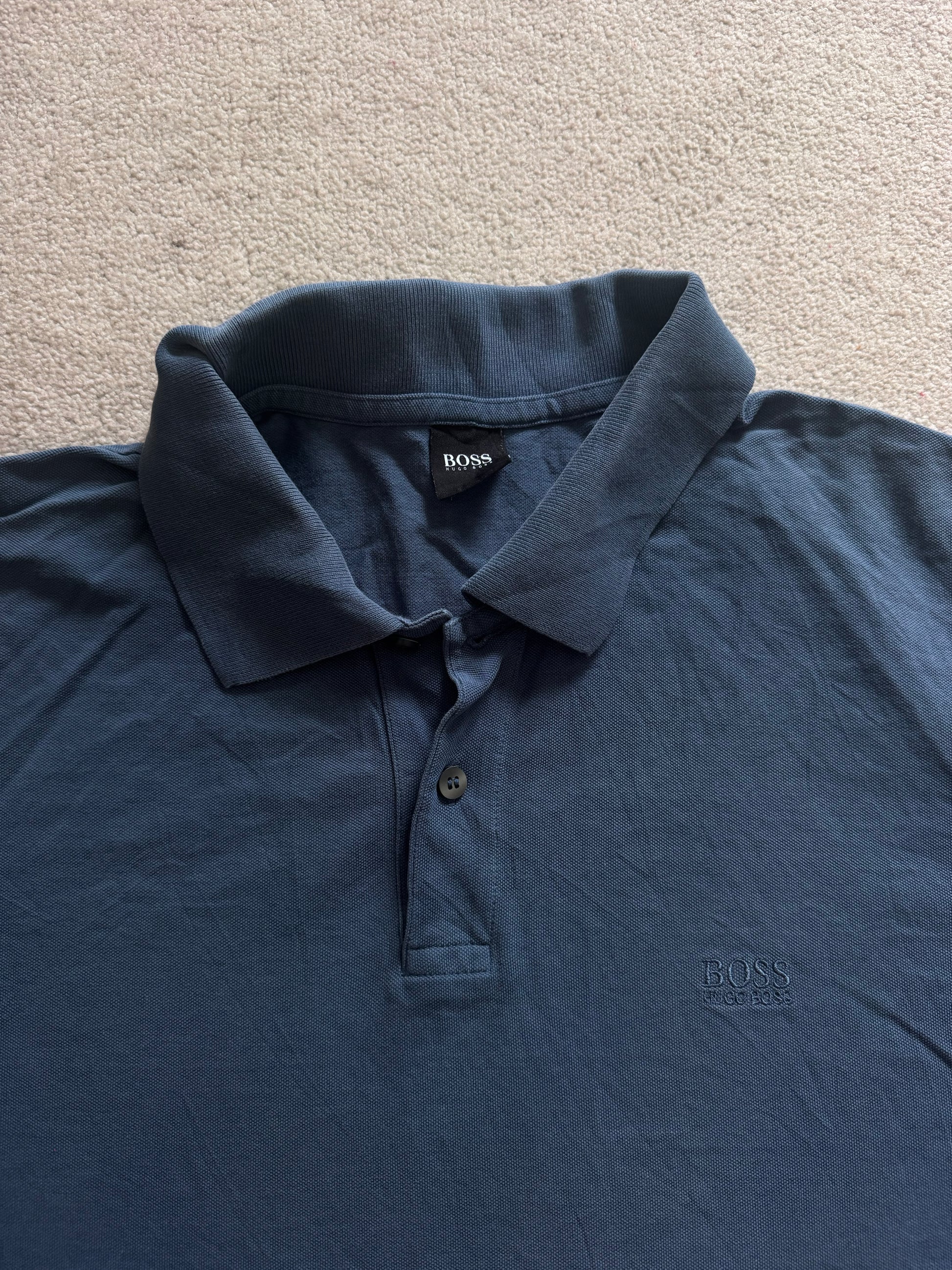 XXL Boss Blue Polo Shirt