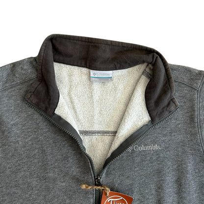 Small Columbia Grey 1/4 Zip Jumper