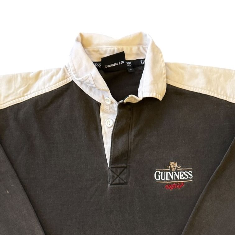 Medium Guinness Brown Rugby Shirt