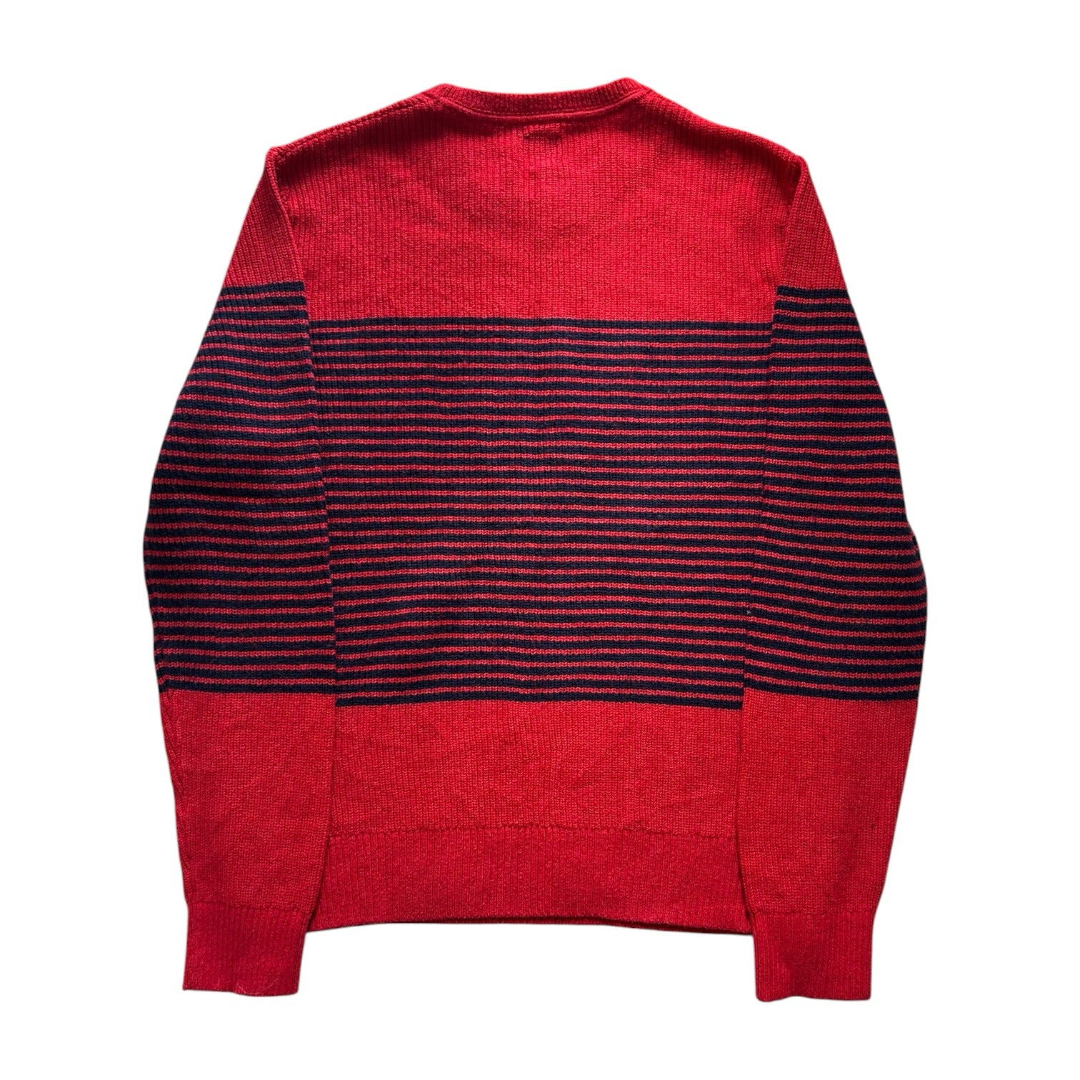 Medium Gap Red and Black Knitted Jumper