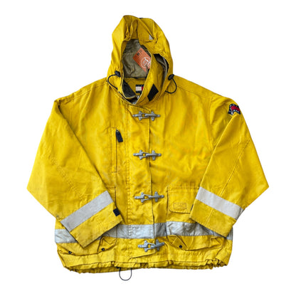 Large 90's Tommy Hilfiger Yellow Sailing Gear Jacket
