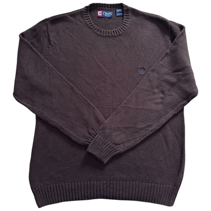 Extra large Chaps Brown Heavy Knitted Jumper