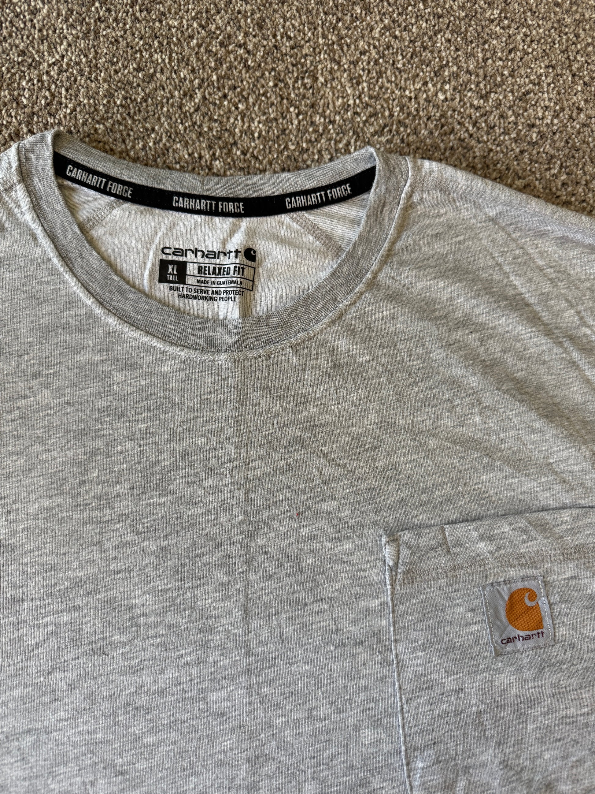 Extra large Tall Carhartt Grey T-Shirt