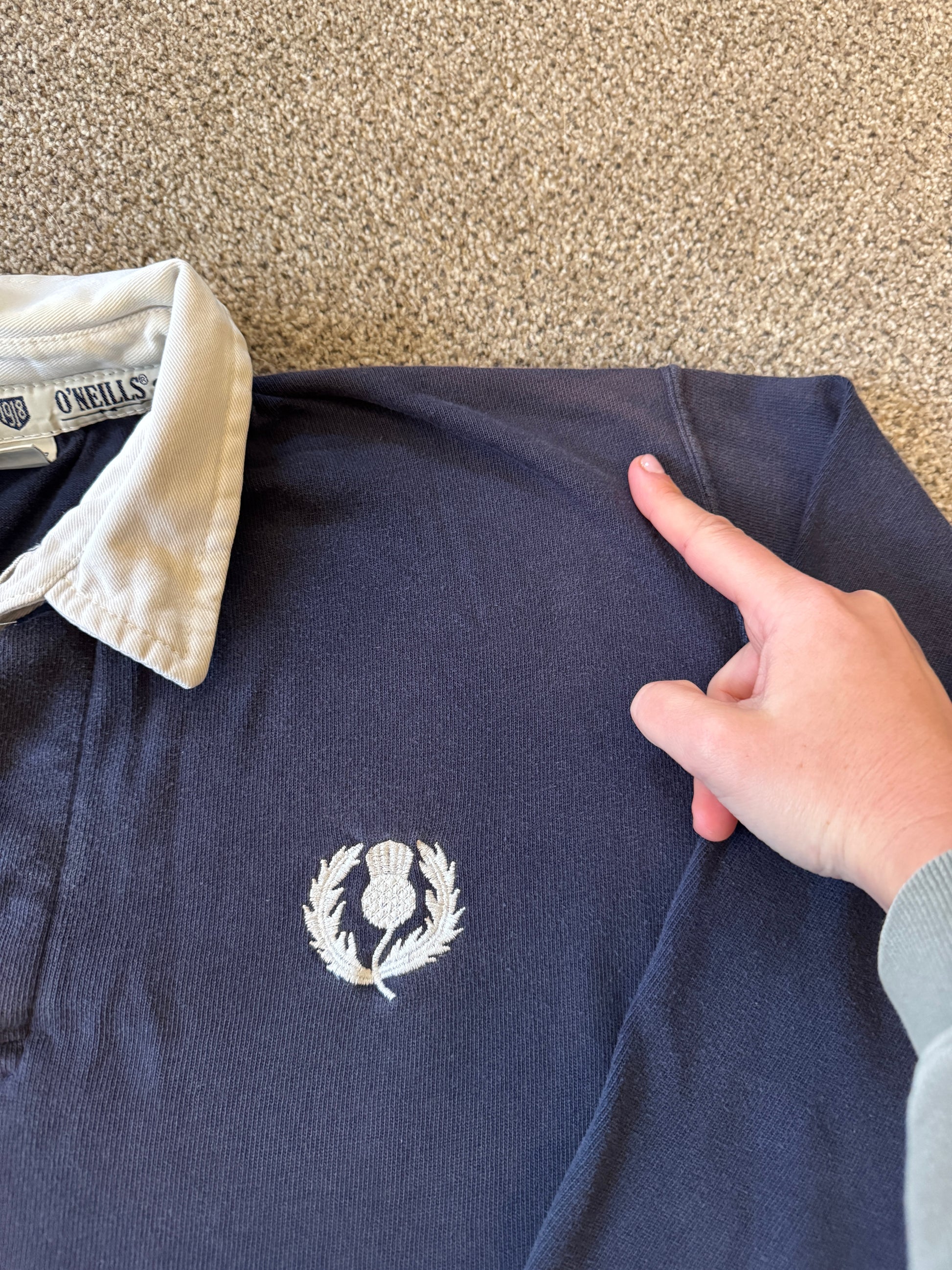 Extra large O'neills Navy Rugby Shirts