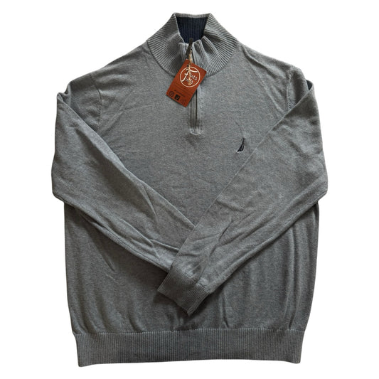 Large Nautica Light Blue 1/4 Zip
