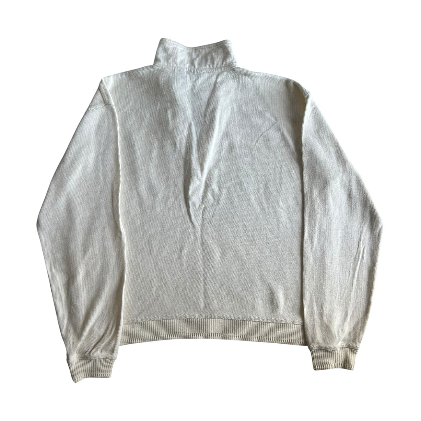 Woman's Small Izod White 1/4 Zip