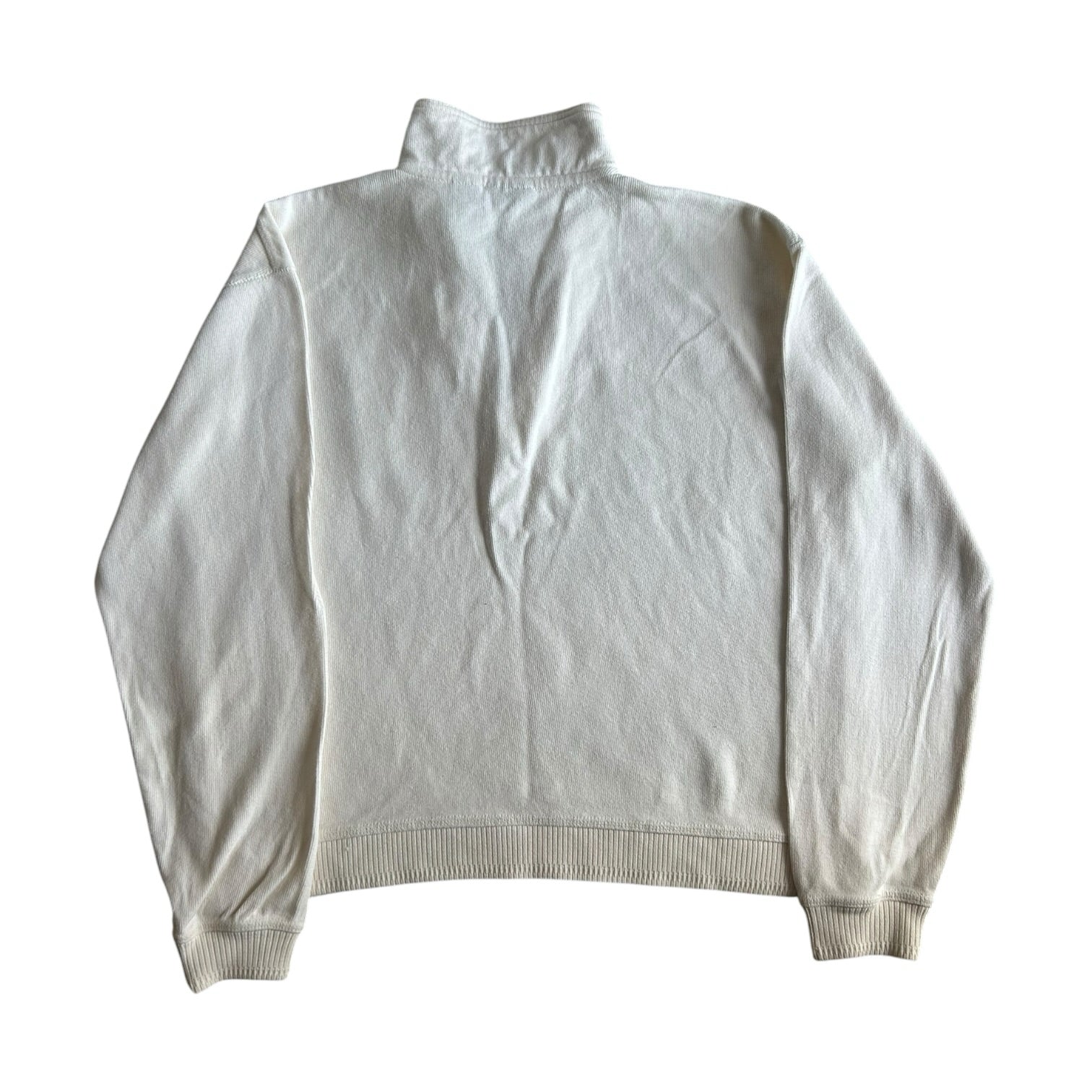 Woman's Small Izod White 1/4 Zip