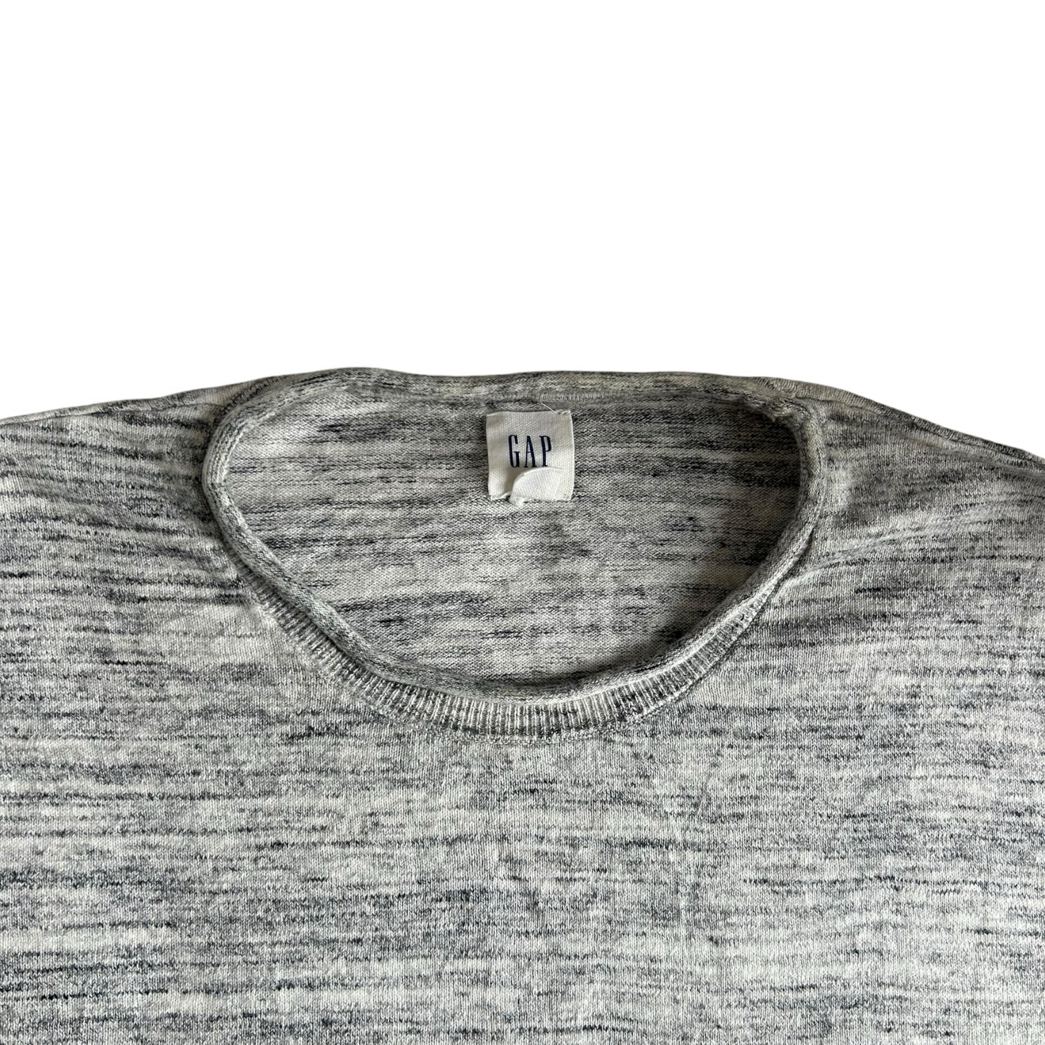 Large Gap Speckled Grey Sweatshirt