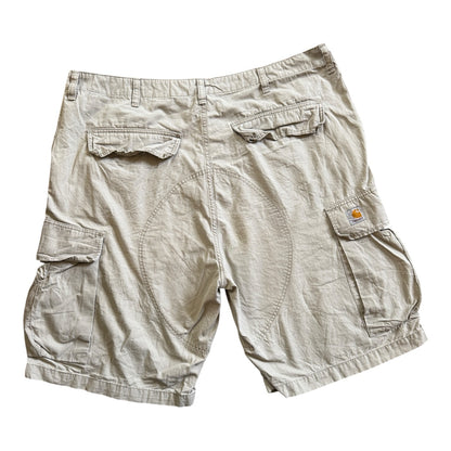 40" Carhartt Beige Cargo Bermuda Shorts
