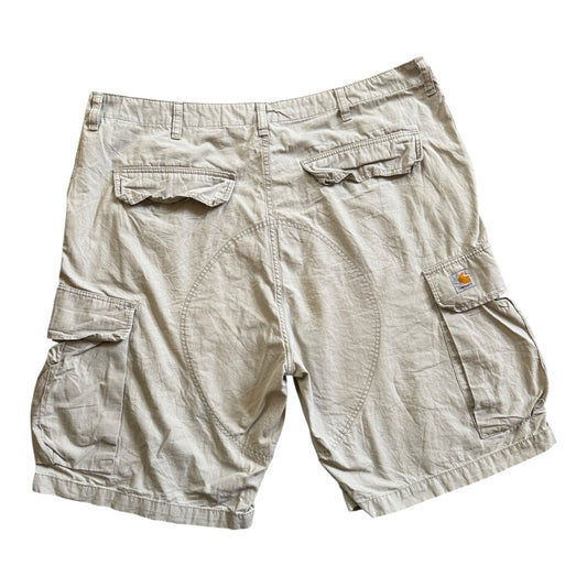 40" Carhartt Beige Cargo Bermuda Shorts