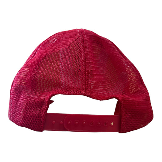 Nissin Red and White Dale's Auto Parts Trucker Cap