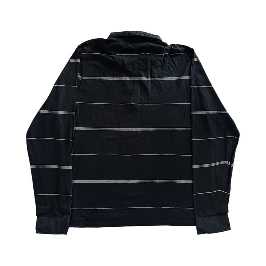 XXL Brice Black and White Rugby Shirt