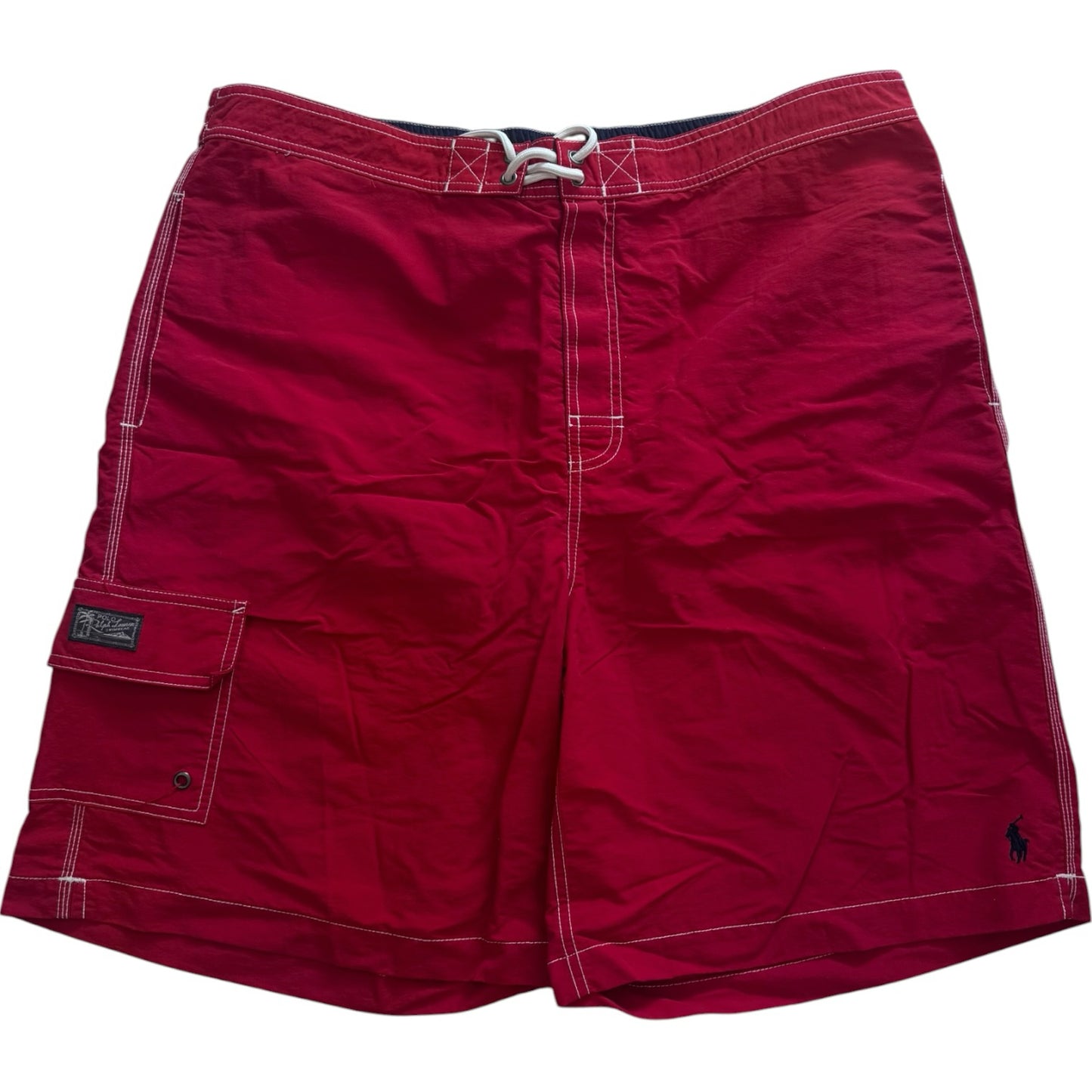 XXL Ralph Lauren Red Swim Shorts