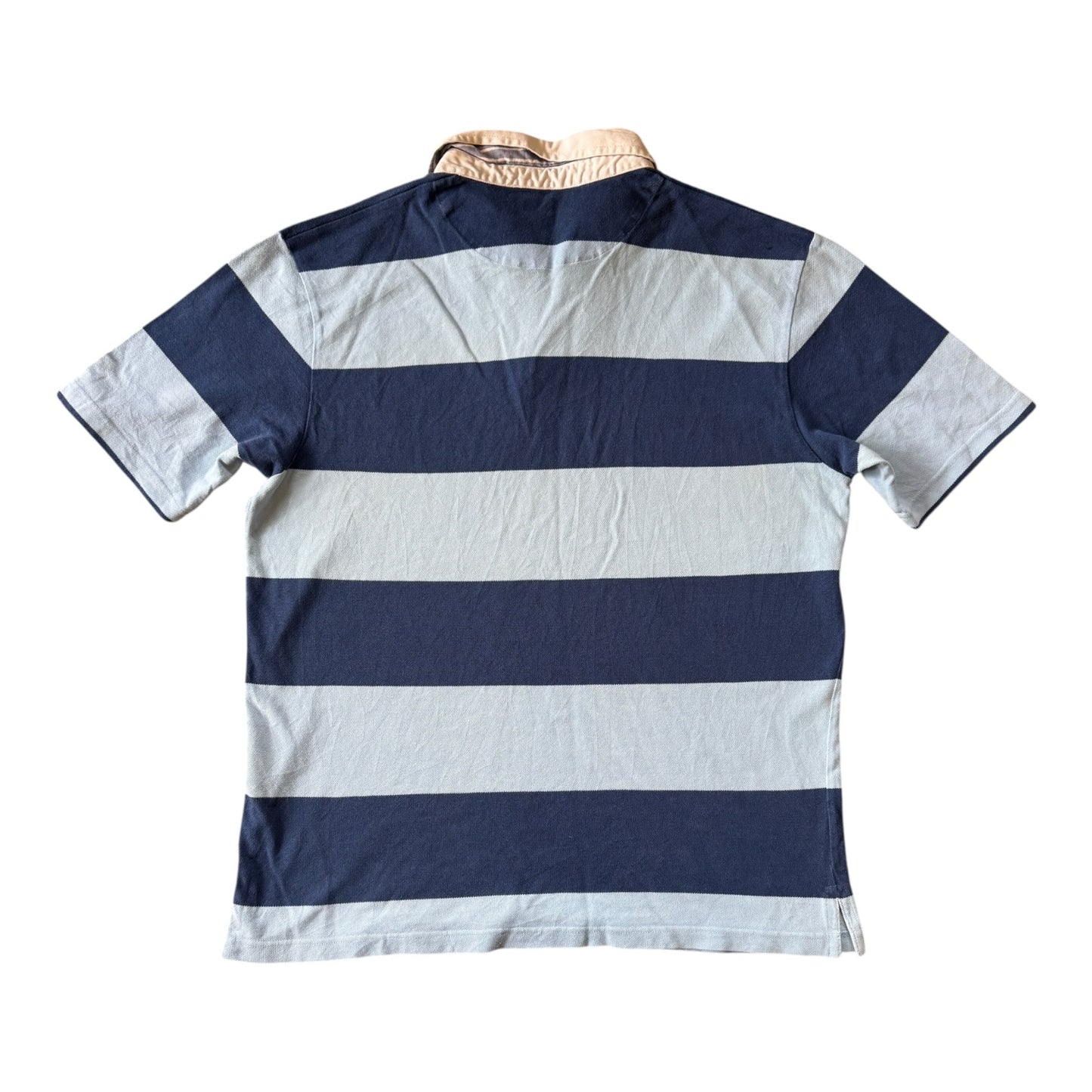 Extra large Gant Navy Blue Short Sleeved Rugby Shirt