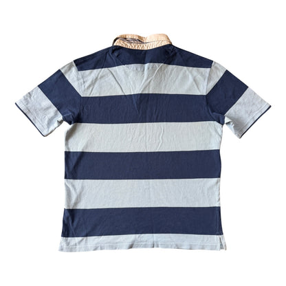 Extra large Gant Navy Blue Short Sleeved Rugby Shirt