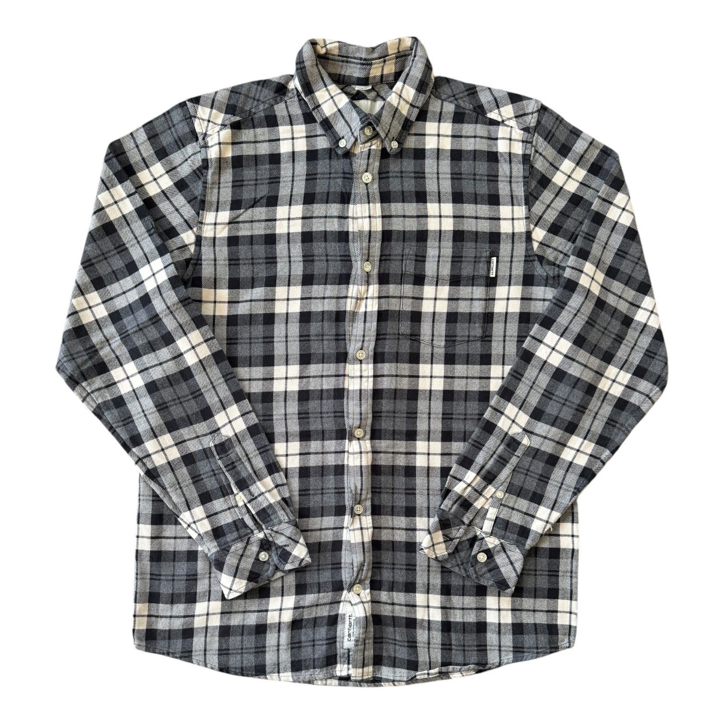 Medium Carhartt Grey Check Baker Shirt