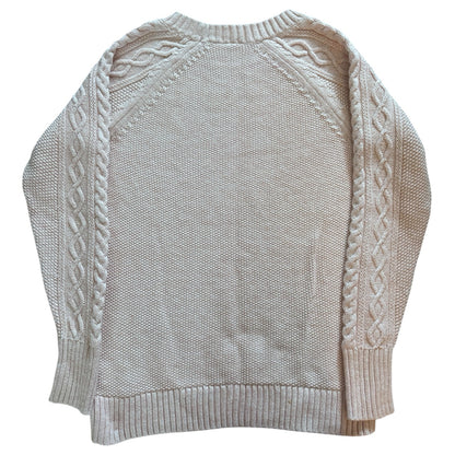 Woman's Small Gap Pink Cable Knit Jumper