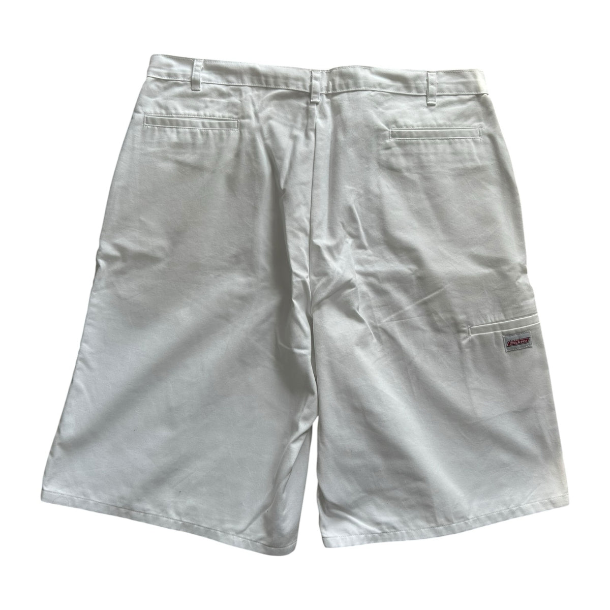42" Dickies White Long Shorts