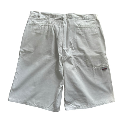 42" Dickies White Long Shorts