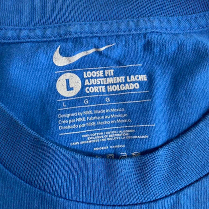 Large Nike Blue T-Shirt