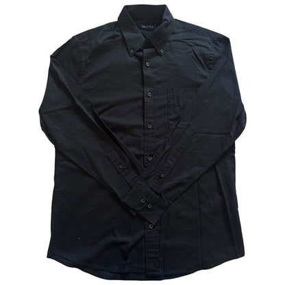 Medium Nautica Black Long Sleeved Shirt
