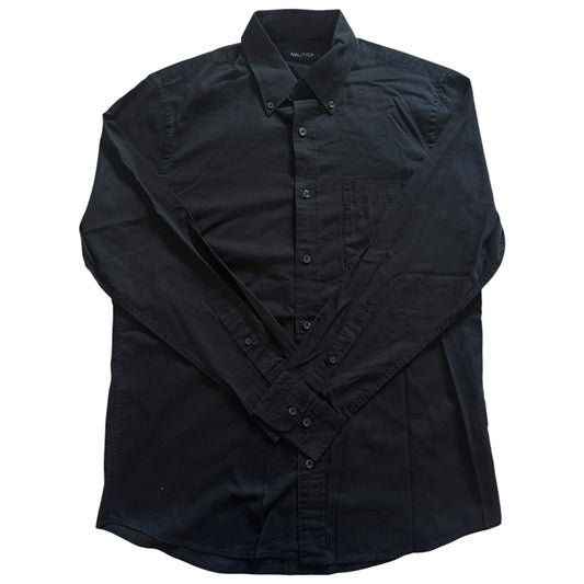 Medium Nautica Black Long Sleeved Shirt