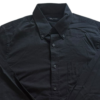 Medium Nautica Black Long Sleeved Shirt