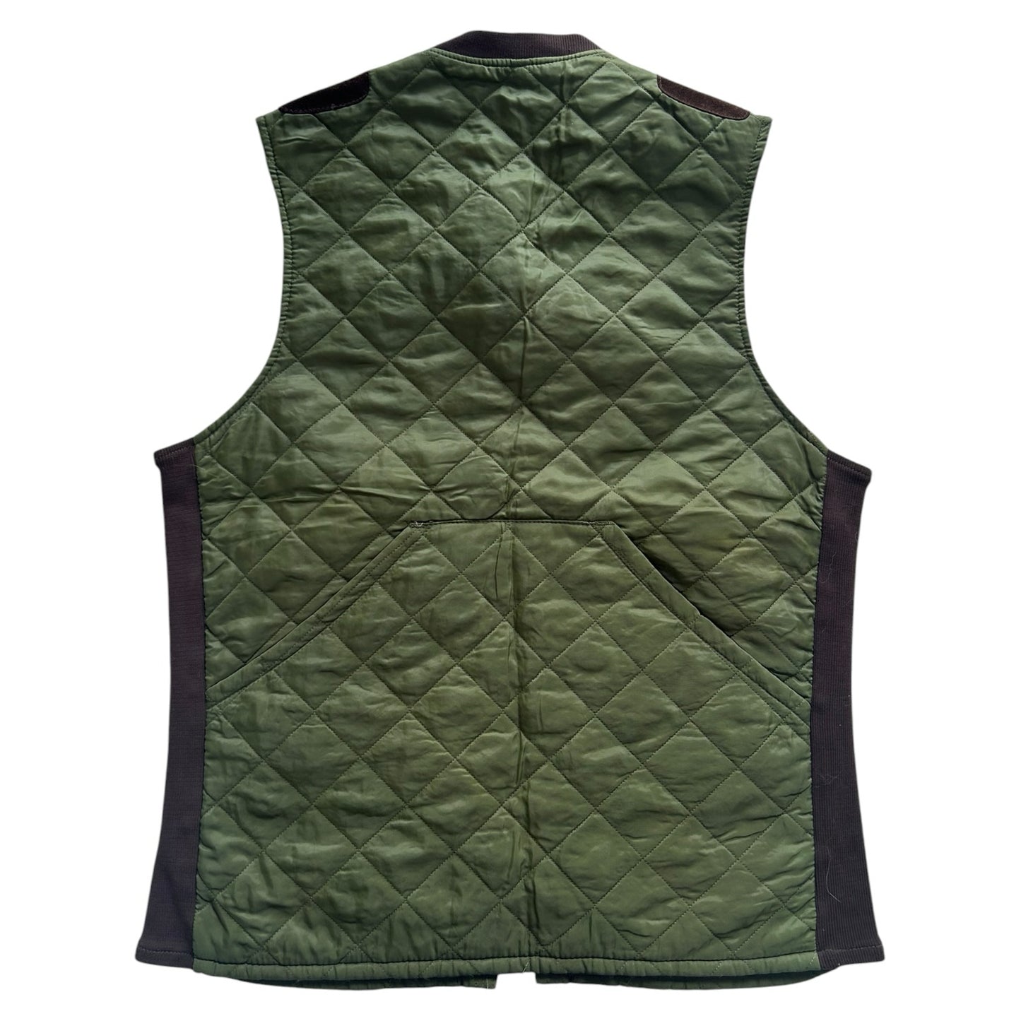 Medium Barbour Green D320 Keeperwear Waistcoat Gillet