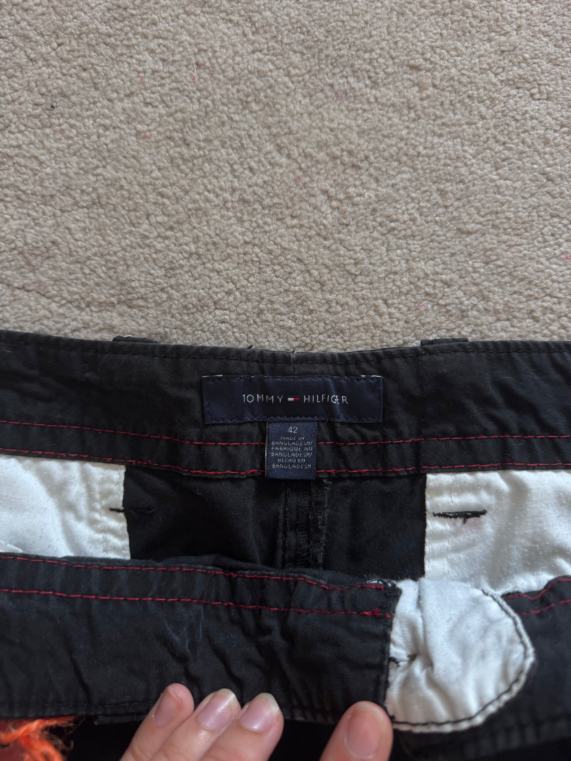 42" Tommy Hilfiger Navy Cargo Shorts