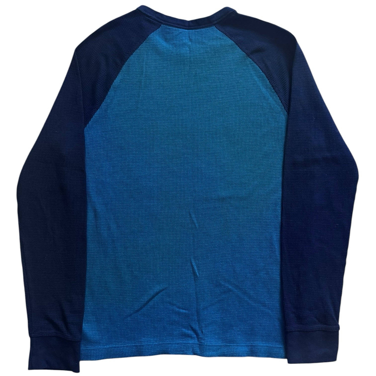 Medium Gap Blue and Navy Waffle Knit Jumper