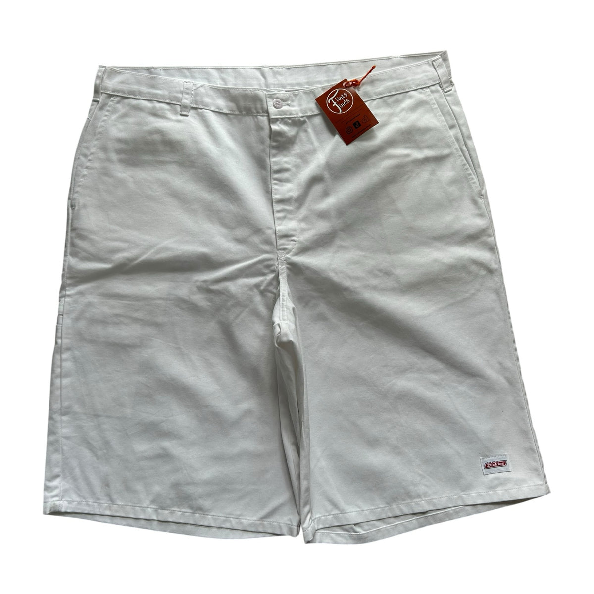 42" Dickies White Long Shorts