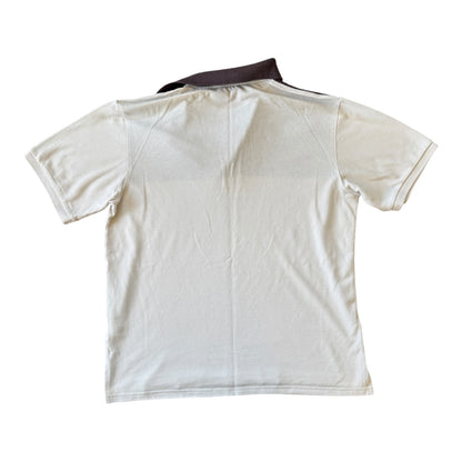 Large Yves Saint Laurent White Polo Shirt