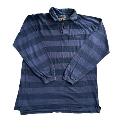 XXL TBS Blue Striped Rugby Shirt