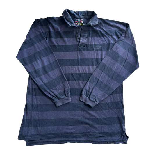 XXL TBS Blue Striped Rugby Shirt