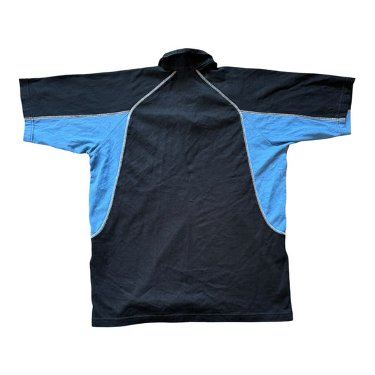 Large Canterbury Black and Blue Rugby Shirt