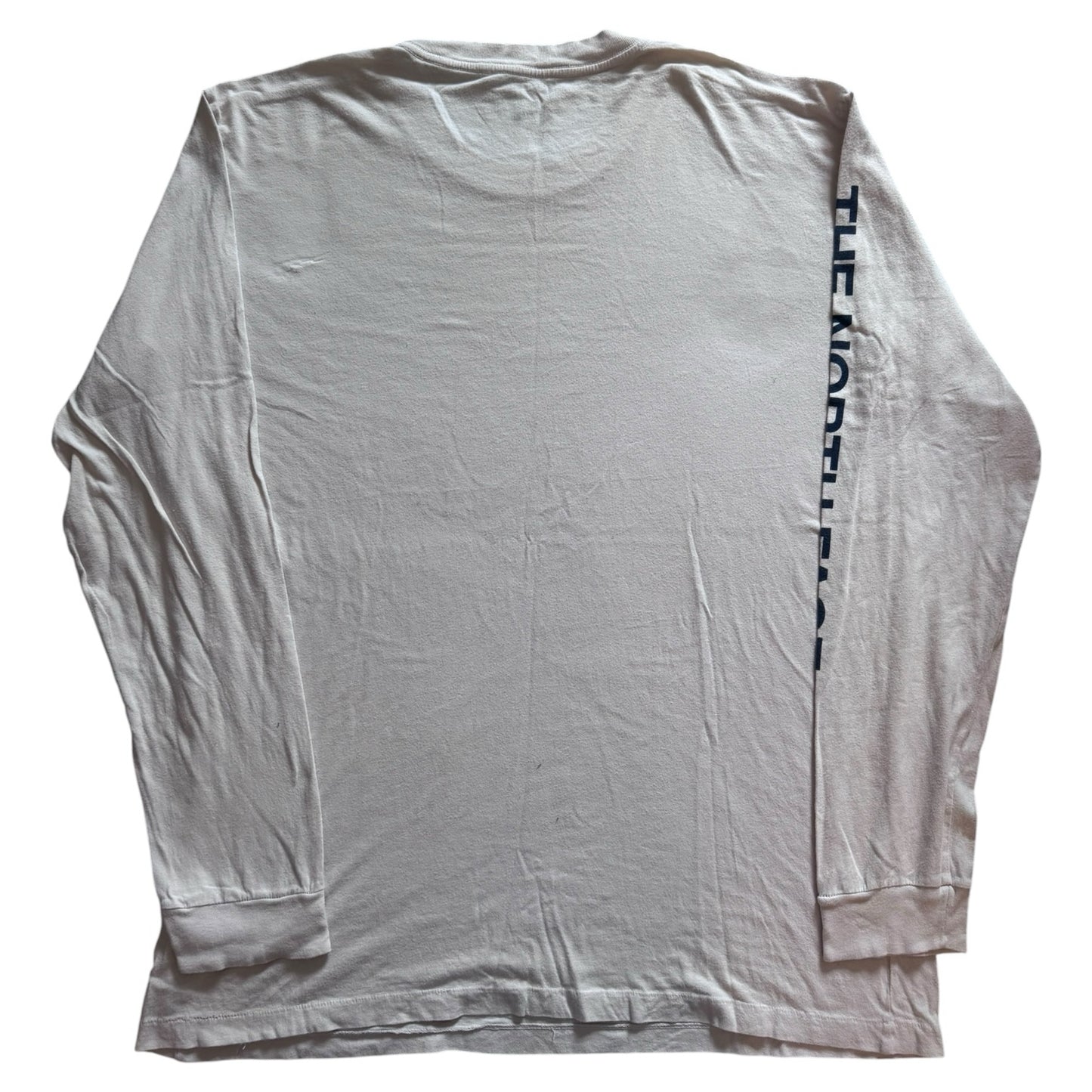 Extra large The North Face White Long Sleeved T-Shirt