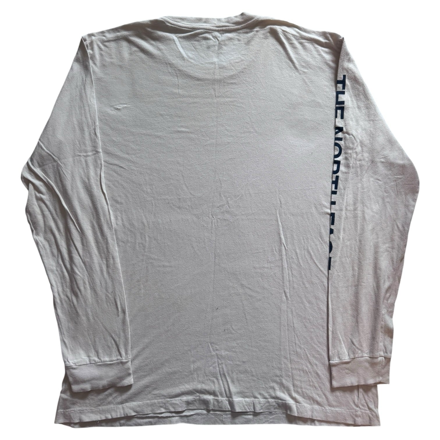 Extra large The North Face White Long Sleeved T-Shirt