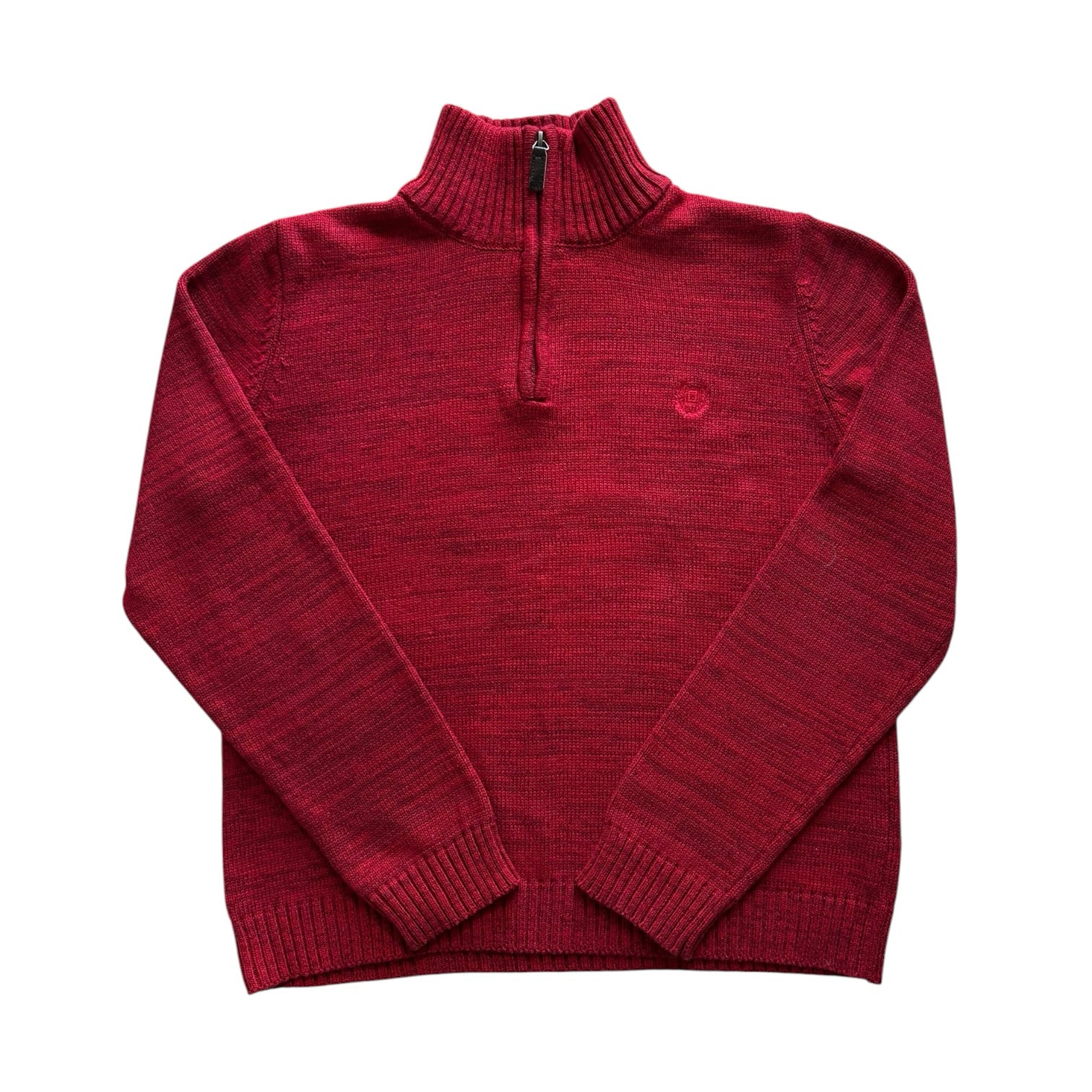 Aged 14-16 Chaps Red 1/4 Zip