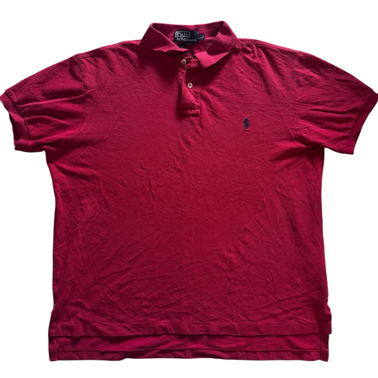 Large Ralph Lauren Red Polo Shirt