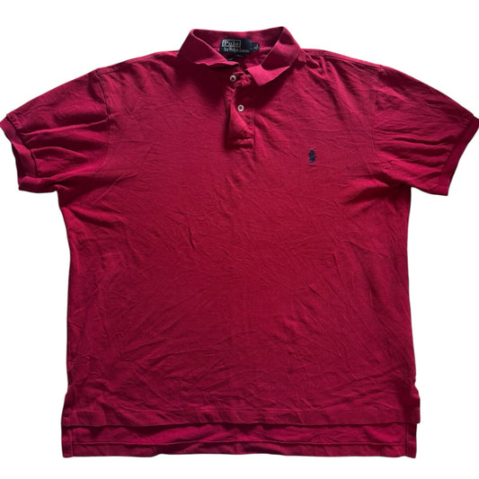 Large Ralph Lauren Red Polo Shirt