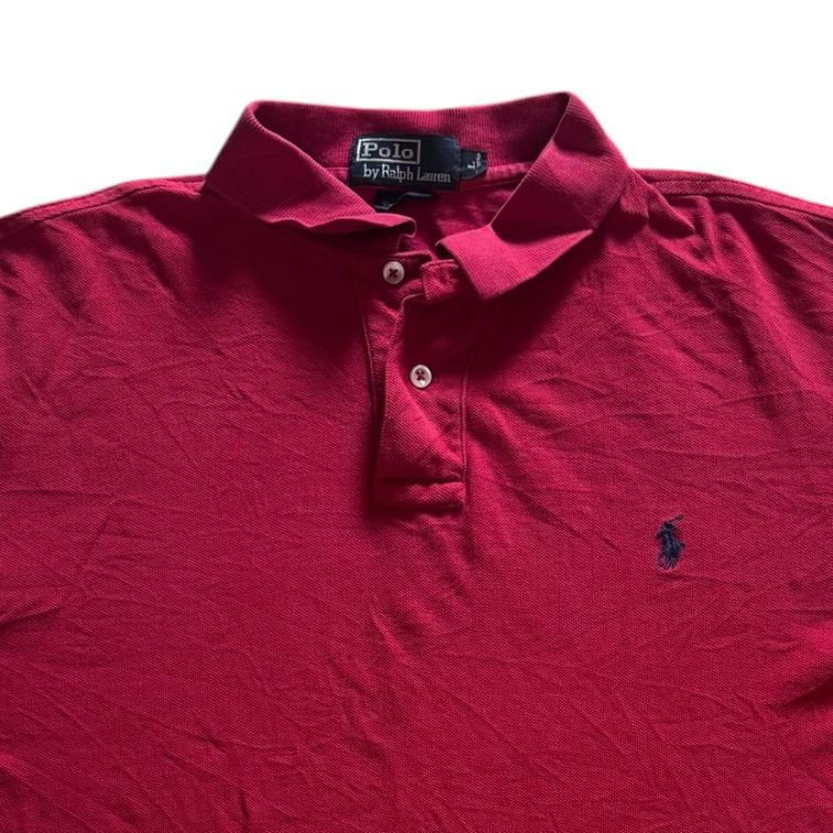 Large Ralph Lauren Red Polo Shirt