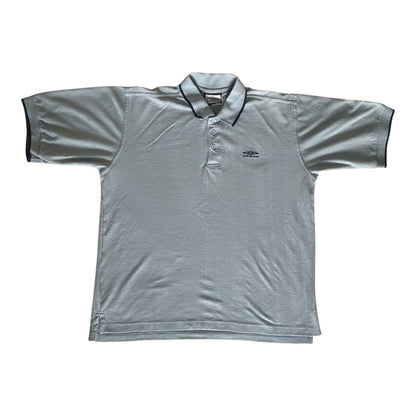 Large Umbro Light Blue Polo Shirt