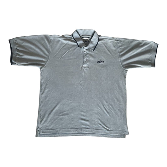 Large Umbro Light Blue Polo Shirt