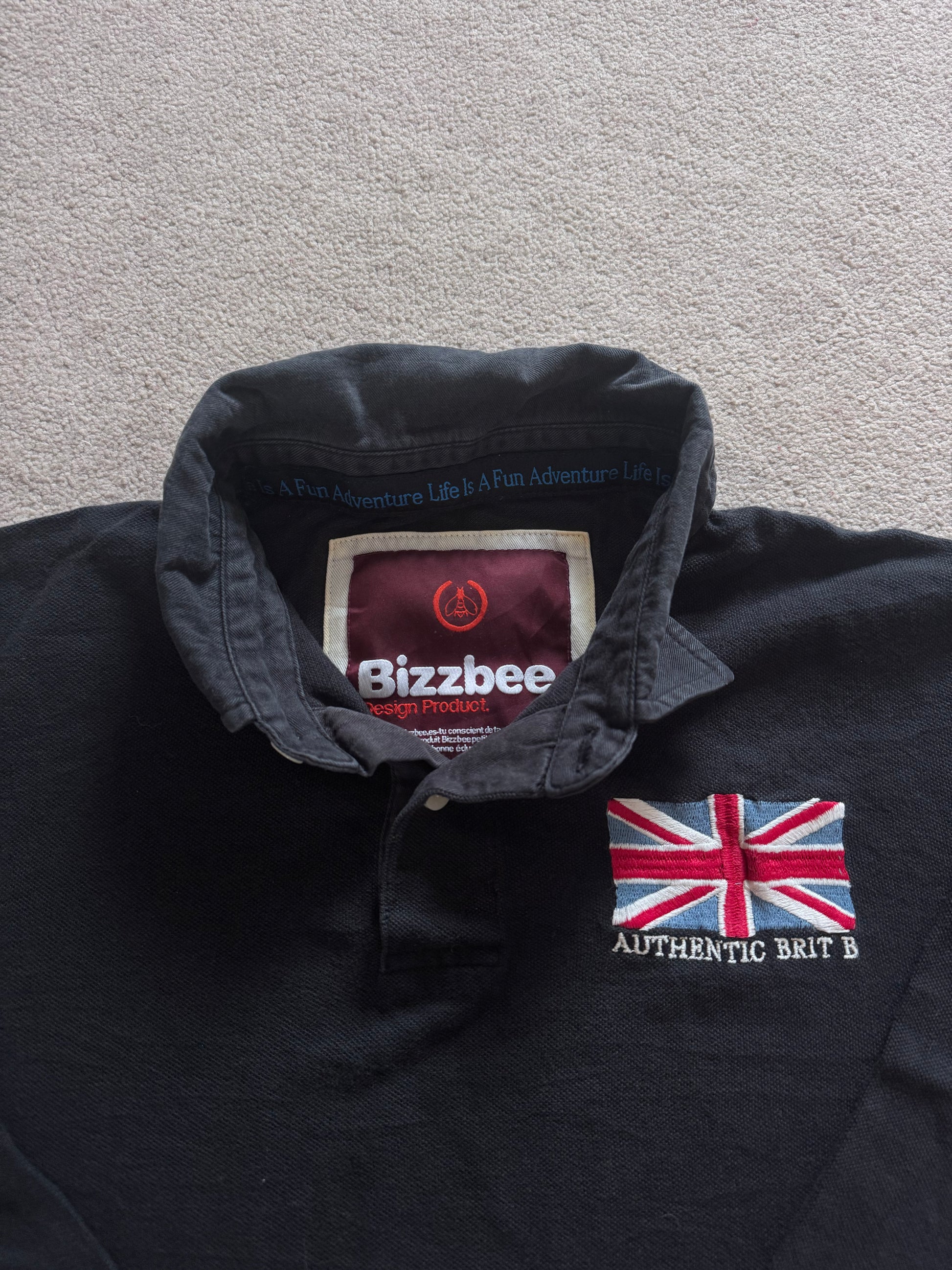 Medium Bizzbee Great Britain Rugby Shirt