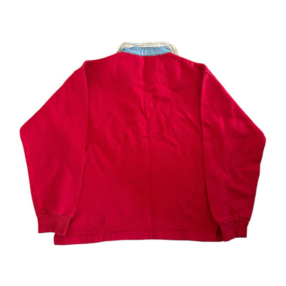 Small Quebramar Red Rugby Shirt