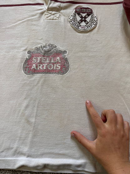 Small Barbarian White Harvard Business School Rugby Shirt
