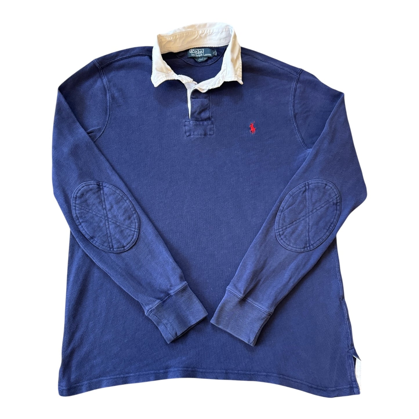 Large Ralph Lauren Navy Rugby Shirt