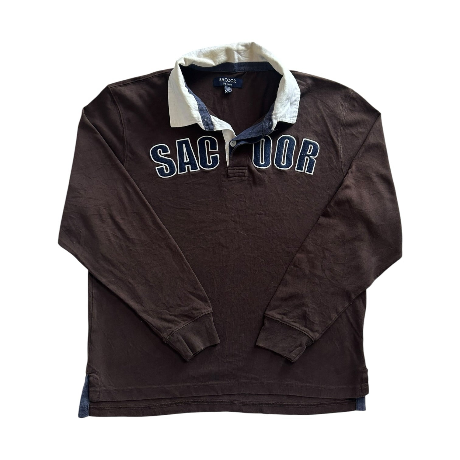 Extra large Saccoor Brown Rugby Shirt